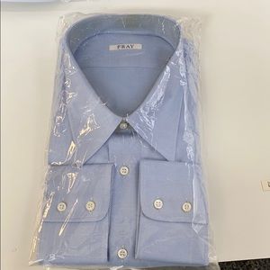 Fray-Men’s Dress Shirt (made in Italy) size 17